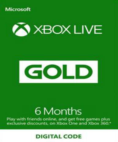Xbox Game Pass Core 6 Months